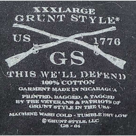 Grunt Style Black Red This Is My Quarantine Shirt Graphic Shirt XXXL Lightweight - Picture 5 of 5